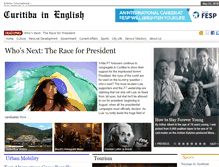 Tablet Screenshot of curitibainenglish.com.br